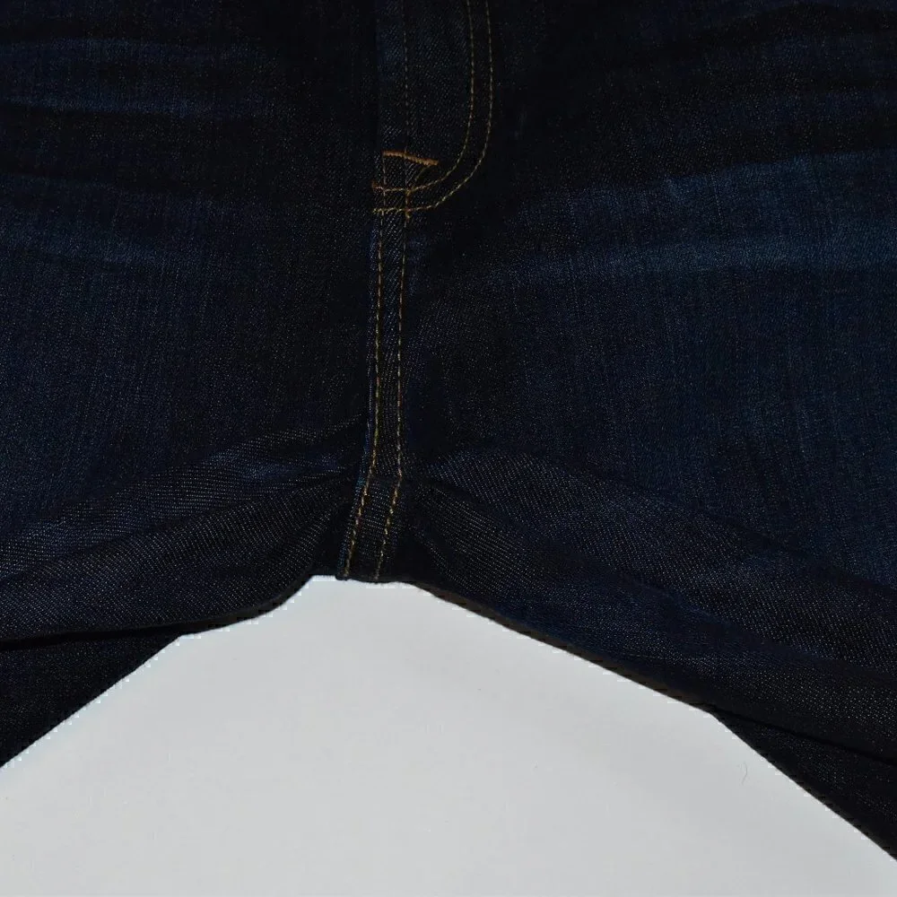 7 For all Mankind Kimmie Straight Leg Mid Rise Denim Jeans